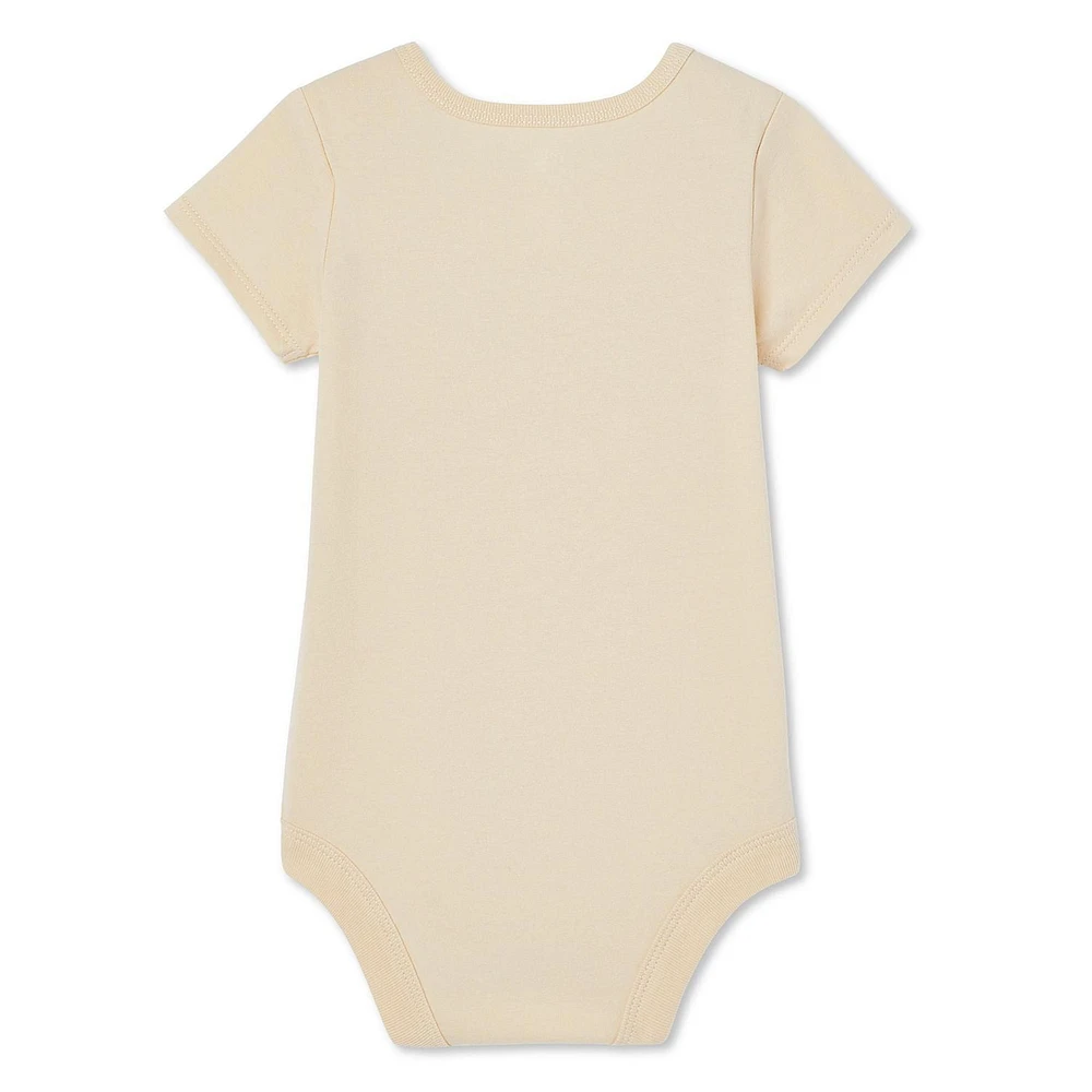 Cache-couche à manches courtes George pour bébés filles