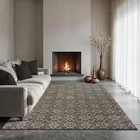 hometrends Wavy Trellis Rug, 5 ft. 3 in. x 7 ft.