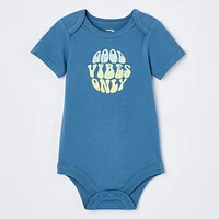 Cache-couche à manches courtes George pour bébés garçons