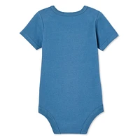 Cache-couche à manches courtes George pour bébés garçons