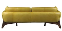 ACME Pesach Sofa in Mustard Leather