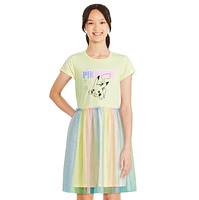 Pokemon Girls' Pikachu Tutu Dress, Sizes XS-L
