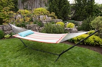 Vivere Ltd Vivere Sunbrella Quilted Double Carousel Confetti Hammock