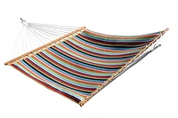 Vivere Ltd Vivere Sunbrella Quilted Double Carousel Confetti Hammock