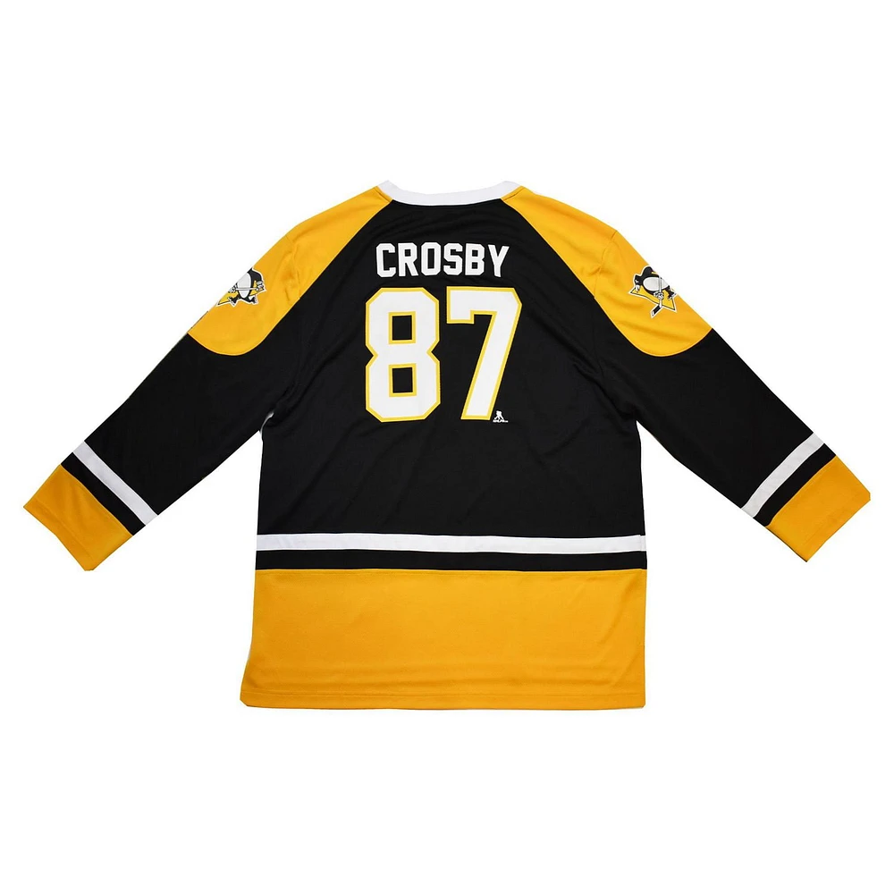 Chandail de Sidney Crosby des Penguins de Pittsburgh de la LNH pour hommes Tailles: P/M