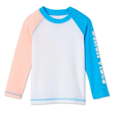 George Toddler Boys' Long Sleeve Rash Guard, Sizes 2T-5T