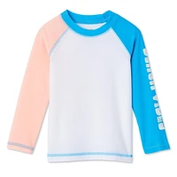 George Toddler Boys' Long Sleeve Rash Guard, Sizes 2T-5T