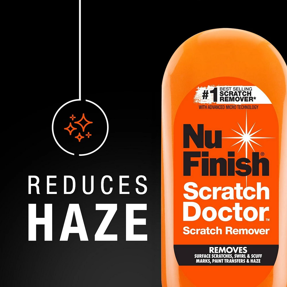 Nu Finish Scratch Doctor Car Scratch Remover, 6.5 oz. squeeze bottle