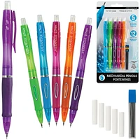 Merangue Side Click Mechanical Pencils with Refills, 0.7mm, 20 Pack