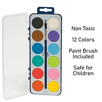 Merangue 12-Colour Dry Cake Paint Set, 6 Pack