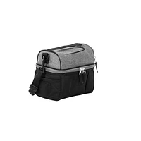 Dome lunch bag, black & grey