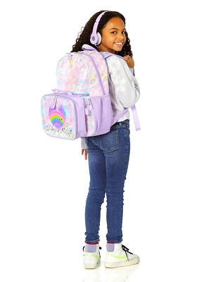 Rainbow Heart 3PC Backpack SET