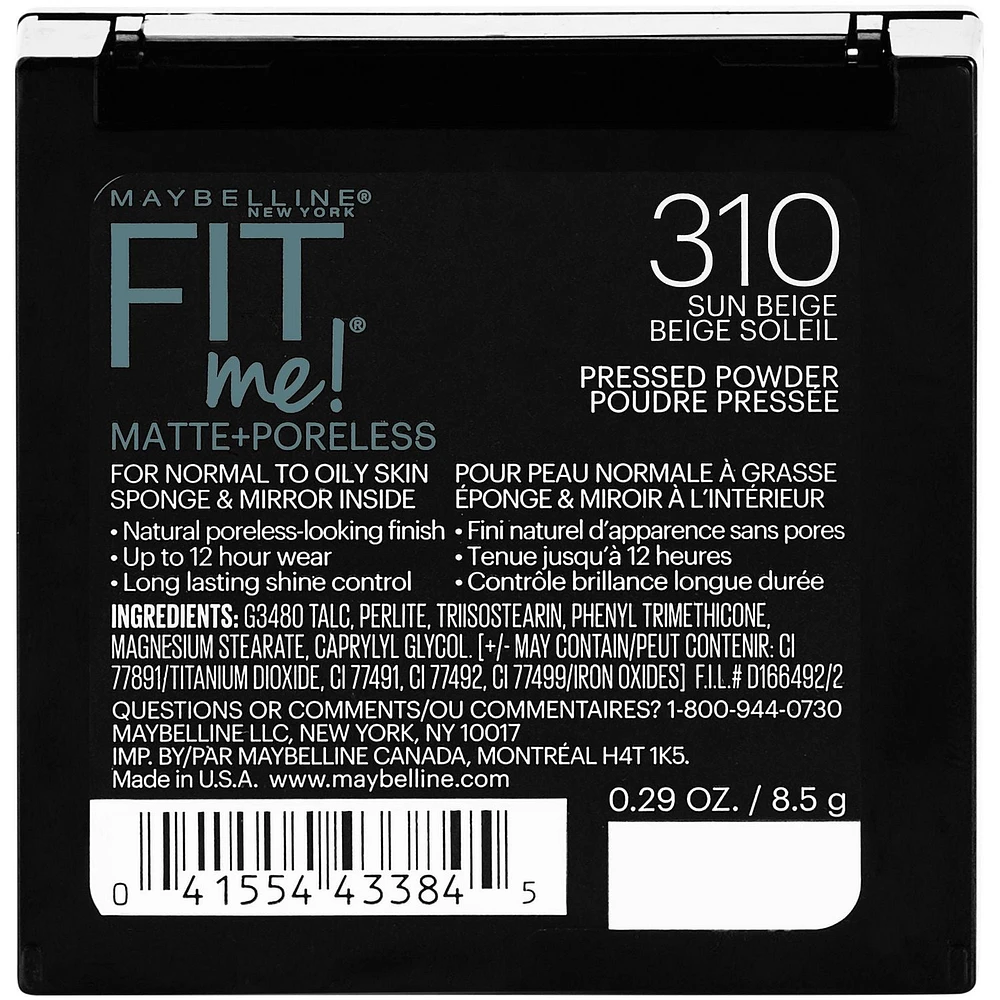 Maybelline New York  Fit Me®, Compact Foundation Powder, 9 GR, 9  GR