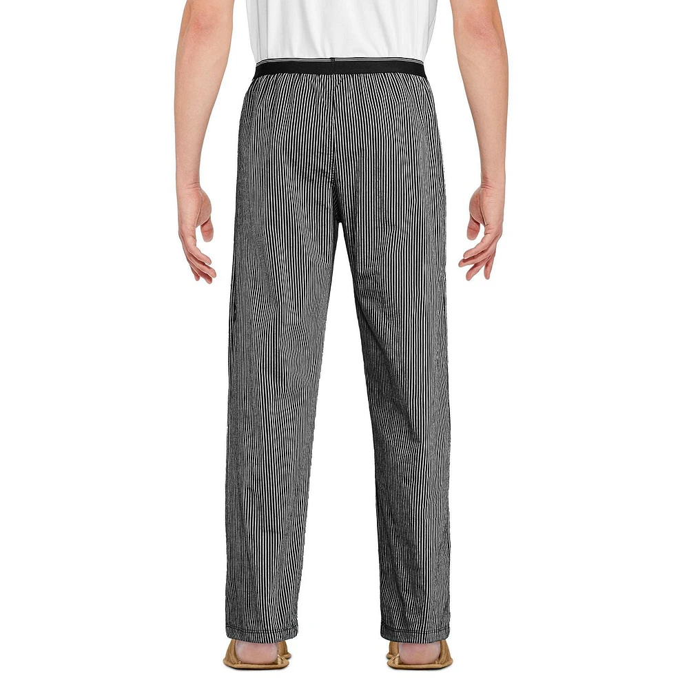 Pantalon de nuit en popeline George pour hommes Tailles P-TTG