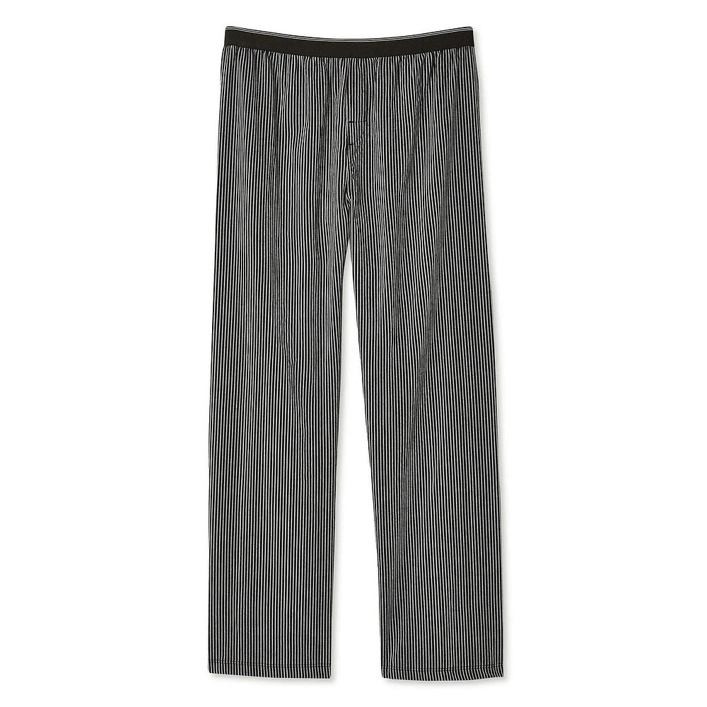 Pantalon de nuit en popeline George pour hommes Tailles P-TTG