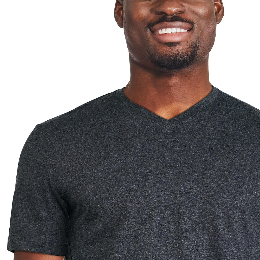 George Men's V-Neckline Tee 2-Pack