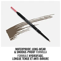 Rimmel Brow Pro Microdefiner, creamy, non-dragging formula, long-wearing and waterproof, 100% Cruelty-Free, Brows that won't budge