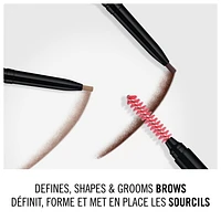 Rimmel Brow Pro Microdefiner, creamy, non-dragging formula, long-wearing and waterproof, 100% Cruelty-Free, Brows that won't budge