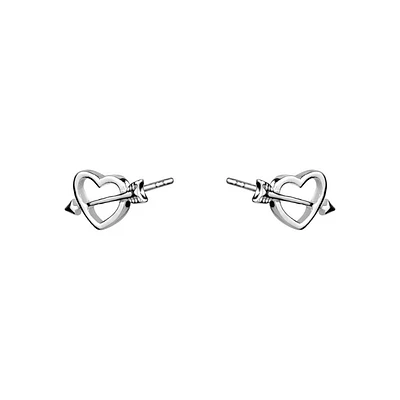 Charisma boucles d'oreilles en argent sterling 