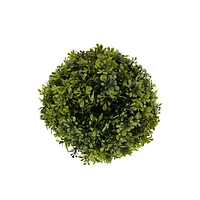 Better Homes & Gardens 22"H Topiary Outdoor Round Decor with Battery operated Warm White LED Lights Euphrasia Officinalis