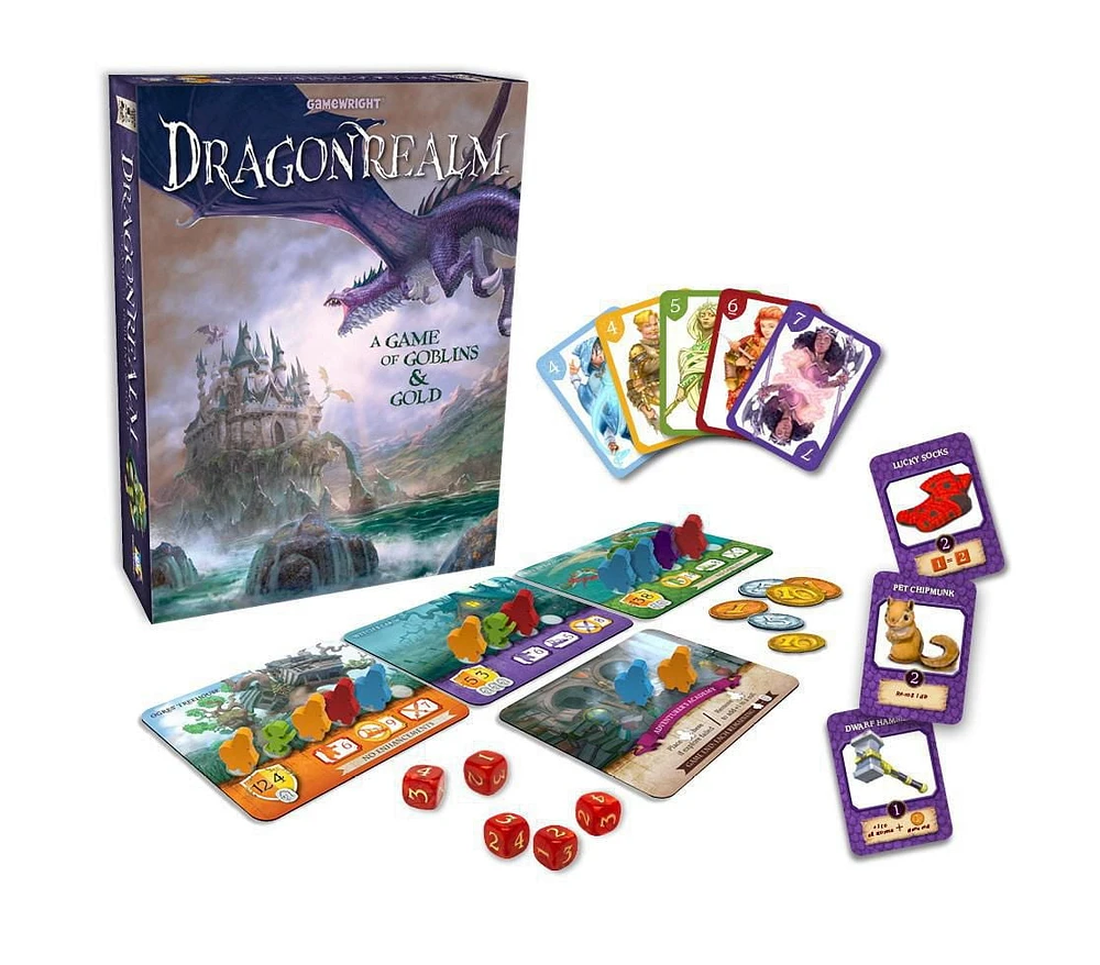 Gamewright Dragonrealm A Game of Goblins and Gold