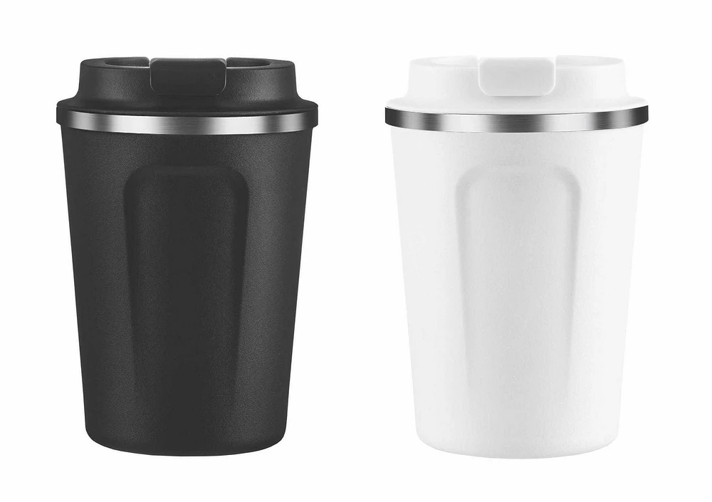 Asobu By Adnart Café Compact Travel Mug 13oz Set of 2