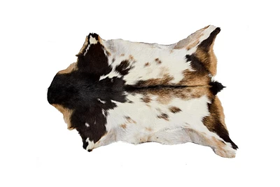 H-Natural Calfskin Rug