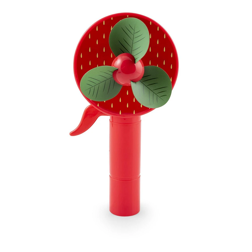 O2COOL Lever Fan, Small fan with manual push lever for instant cooling