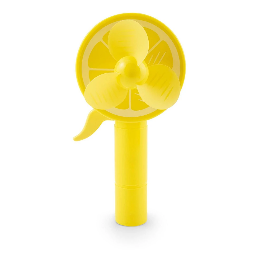 O2COOL Lever Fan, Small fan with manual push lever for instant cooling