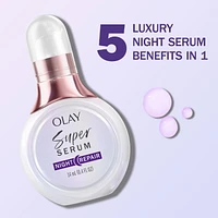 Super sérum Olay avec niacinamide, vitamine C, peptide de collagène, vitamine E et acide alpha-hydroxylé (AHA), 14ML