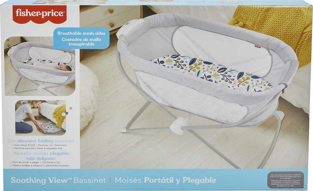 Fisher-Price Soothing View Bassinet