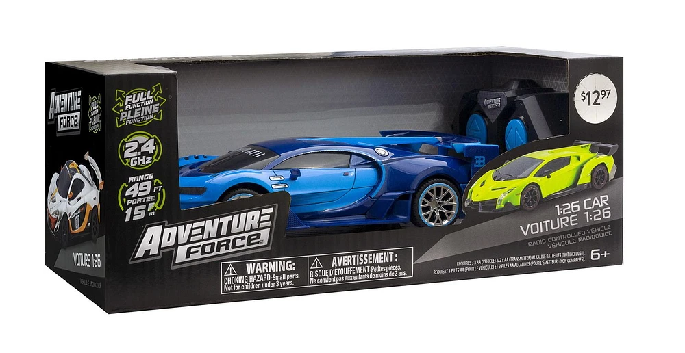 Adventure Force  1:26 Remote Control Car-Bugatti Vision GT