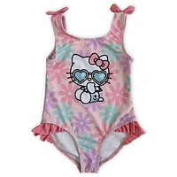 Hello Kitty Maillot de bain 1 pièce pour petites filles.