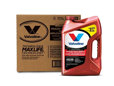 Valvoline Full Synthetic MaxLife Multi-Vehicle Automatic Transmission Fluid 5L Case Pack