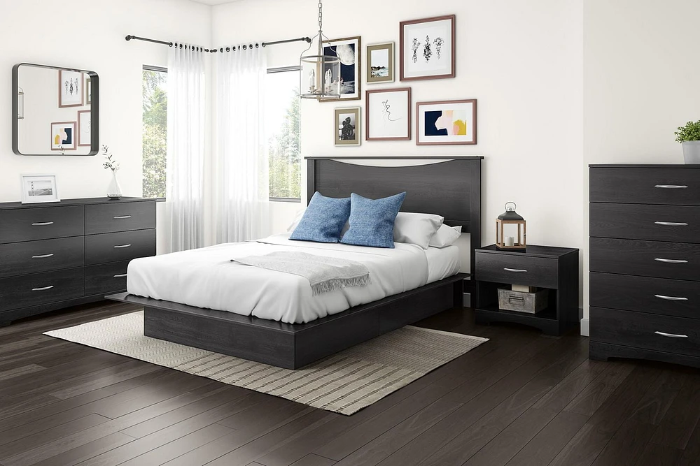 South Shore SoHo Collection Storage Platform Bed