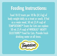 Temptations Tuna, Salmon & Shrimp Flavour Soft & Crunchy Mix-Ups Adult Cat Treats, 180g