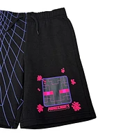 Minecraft Boys Strange Flowers Shorts