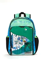 3D Dino Backpack Stationary Set