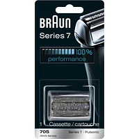 Braun Series 7 70S Electric Shaver Head Replacement Cassette – Silver, 1CT