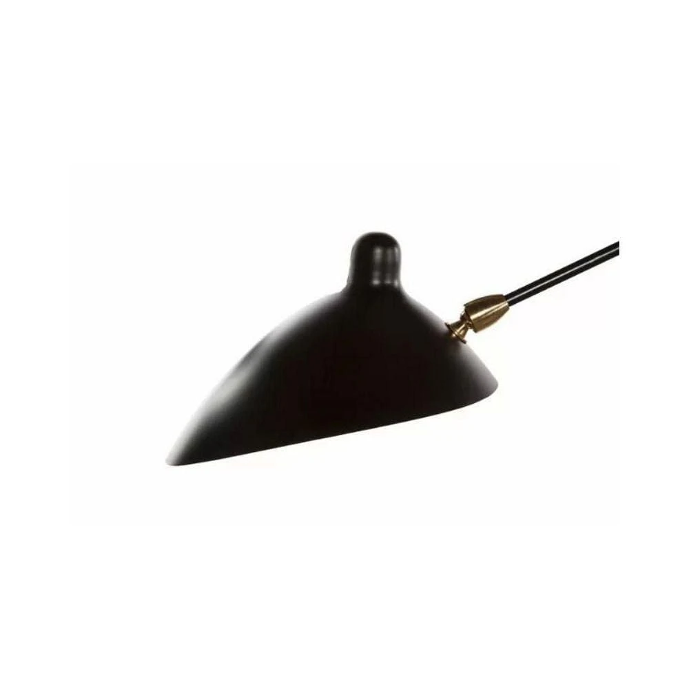 SIMIO PENDANT 6 LIGHTS<br>6 bulb pendant light with black metal frame.