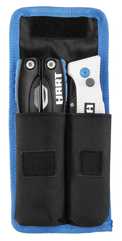 HART 2 Piece Utility Knife and Multi Tool Combo, Limited Lifetime Warranty