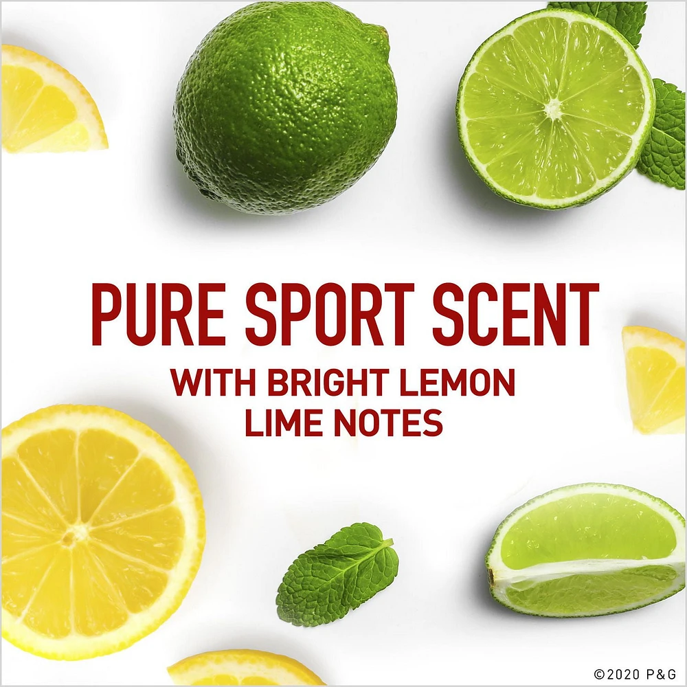 Nettoyant pour le corps Old Spice High Endurance pour hommes, parfum Pure Sport 532 ml, pur sport