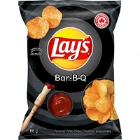 Lay's Bar-B-Q flavoured potato chips, 66g