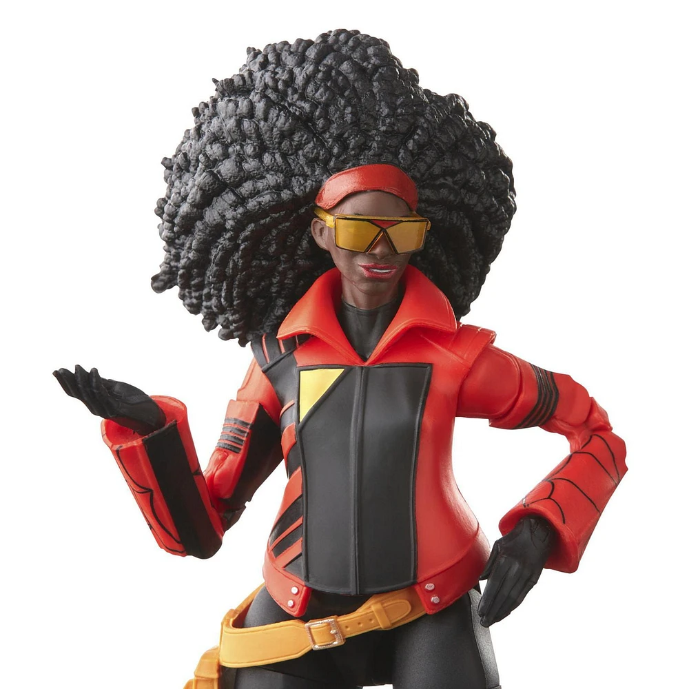 Marvel Legends Series Spider-Man: Across the Spider-Verse (Part One) Jessica Drew 6-inch Action Figure, 2 Accessories