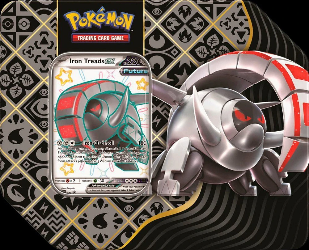 Pokemon TCG: Scarlet & Violet - Paldean Fates Tin - Iron Treads