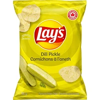 Lay's Dill Pickle flavoured potato chips, 66g