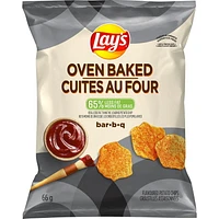 Lay's Oven Baked Bar-B-Q flavoured potato chips, 66g