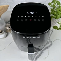 West Bend 3 QT Air Fryer with 8 One-Touch Presets, in Black, 3 QT Air Fryer with 8 One-Touch Presets