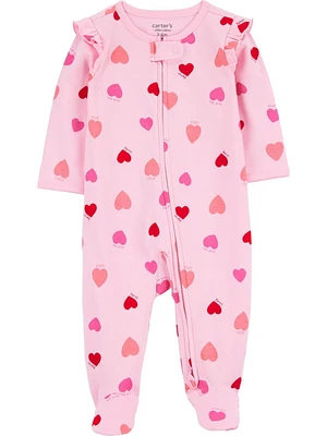 Carter's Child of Mine Sleep N Play pour bébé fille, cœur rose