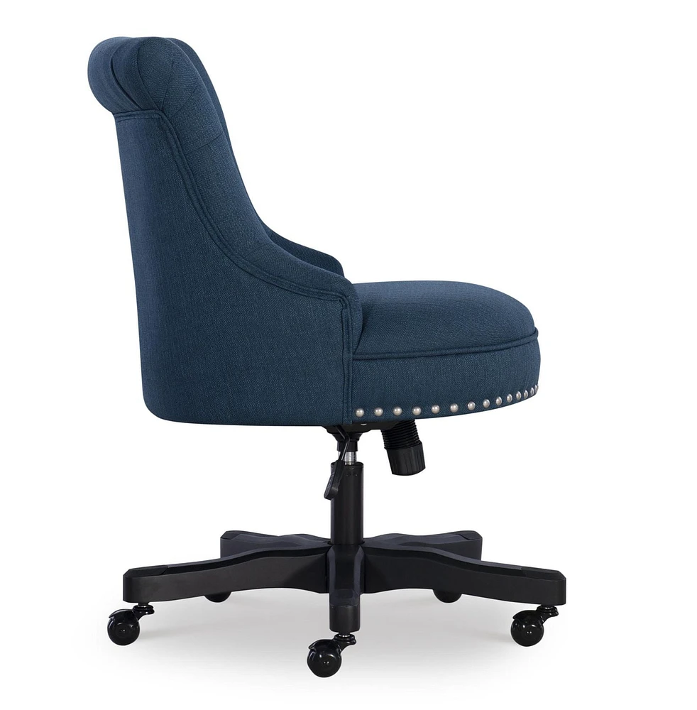 Callum Azure Blue Office Chair